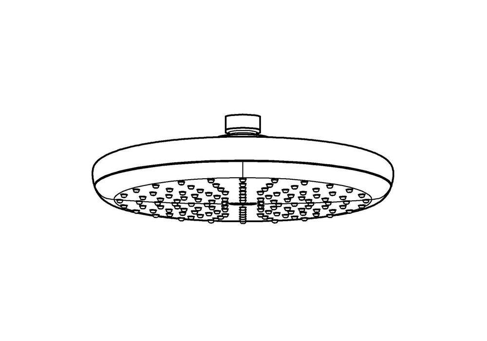 GROHE Kopfbrause Tempesta 210 d= 210mm, Water Saving 9,5 l/min chrom