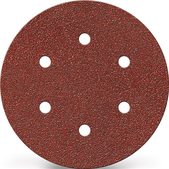 Haftschleifscheibe GLS 3 150mm K.80 f.HO/Metall Korund Lochanzahl 6 PROMAT