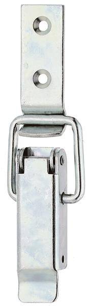 Kistenverschluss H.61mm B.22mm STA galv.verz.d.pass.f.Vorhangschl.m.max Ø7mm SB