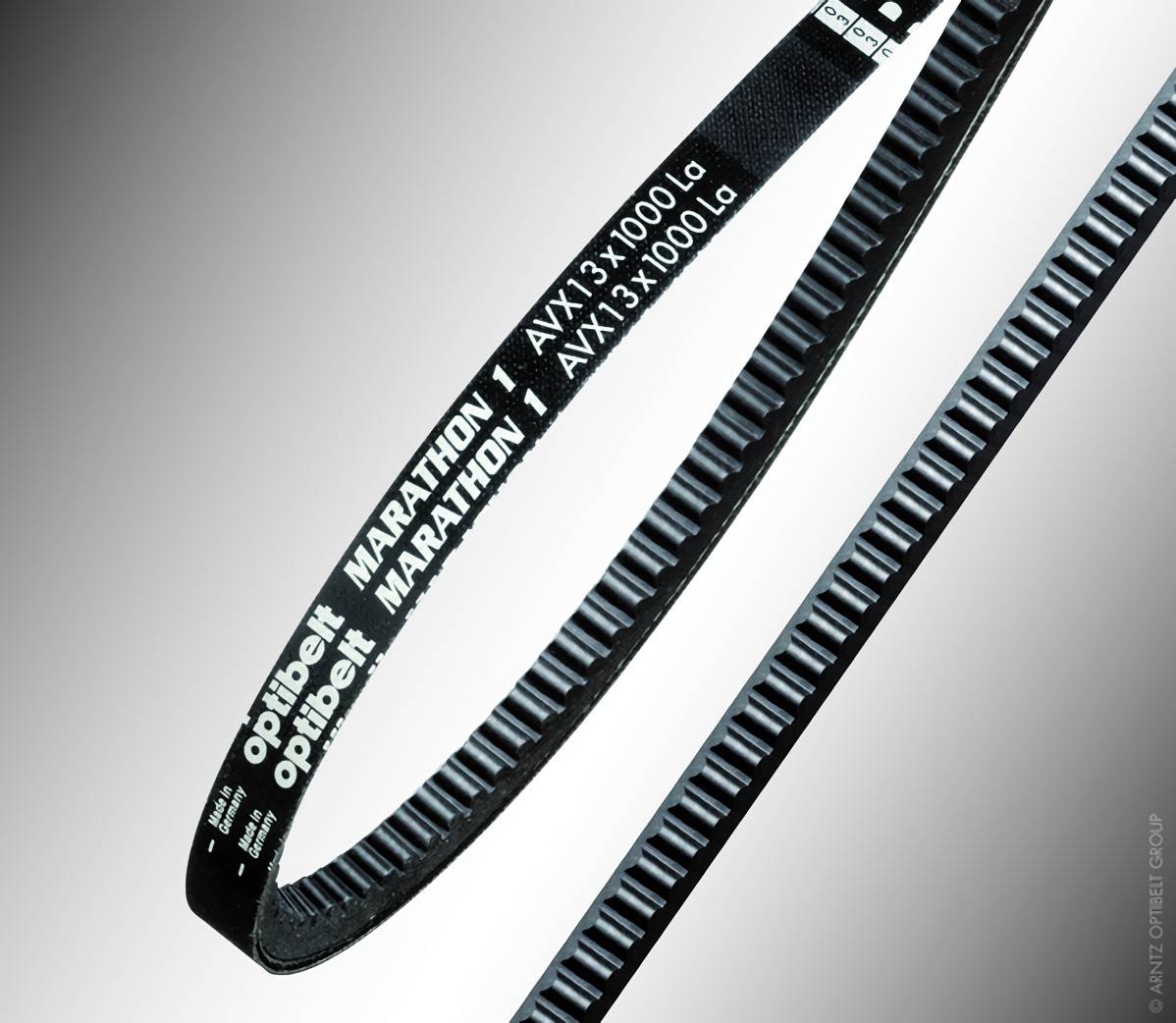 optibelt MARATHON X AVX 13 x 1850 Keilriemen - flankenoffen, verzahnt