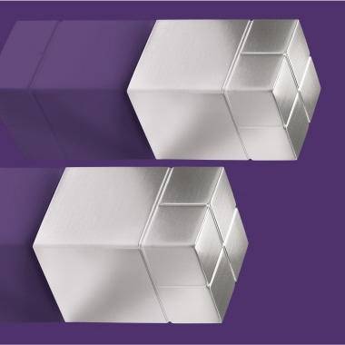 Sigel Magnet SuperDym C30 GL707 Cube 20x30x20mm silber 2 St./Pack.