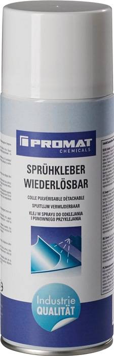 Sprühkleber wiederlösbar transp.400 ml Spraydose PROMAT CHEMICALS