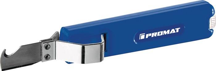 Abisoliermesser Gesamt-L.170mm m.Hakenklinge PROMAT