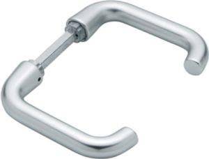 HOPPE Türdrückerpaar Paris 138L/EI38Z Alu.F1 o.Rosetten VK 8mm - 3396961