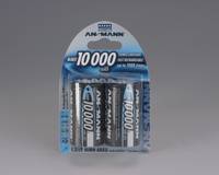 ANSMANN - Batterie 2 x D - NiMH - (wiederaufladbar)
