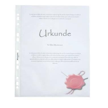 Soennecken Prospekthülle 1603 DIN A4 PP transparent 100 St./Pack.