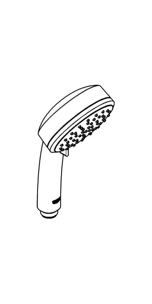GROHE Handbrause TEMPESTA 100 COSMOPOLITAN 100mm chr