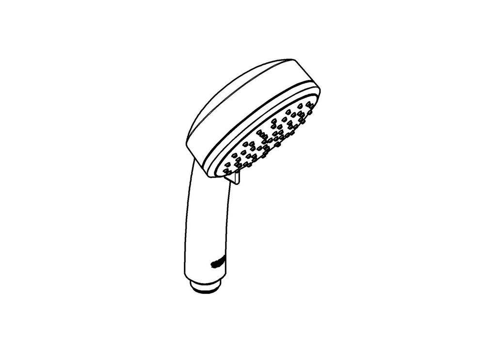 GROHE Handbrause TEMPESTA 100 COSMOPOLITAN 100mm chr