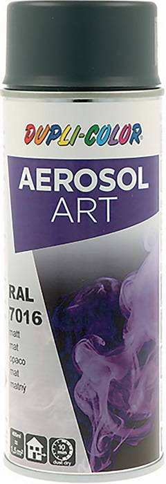 Buntlackspray AEROSOL Art grau ma RAL 7016 400ml Spraydose