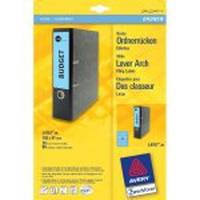 AVERY ZWECKFORM - Avery L4767 - Blau - 61 x 192 mm 80 Stck. (20 Bogen x 4)