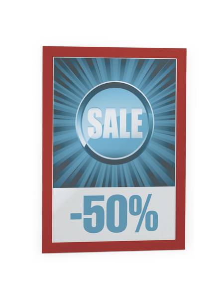 Durable 4872-03, A4, Rot, 238 mm, 324 mm, 2 Stück(e)