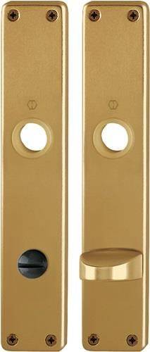 HOPPE Langschildpaar 202SP F4/bronzef.F4 SK/OL 78mm - 3105027