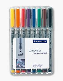 Staedtler 316 WP8, 1 Stück(e), Schwarz, Blau, Braun, Grün, Orange, Rot, Violett, Gelb, Grau, Polypropylen (PP), 0,6 mm