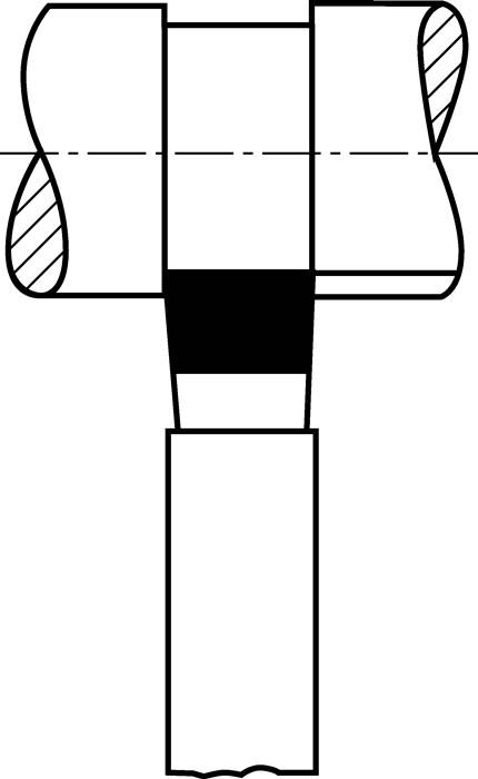 Drehmeißel DIN 4976ISO4 20x20mm HM P25/P30 ger. breit Wilke