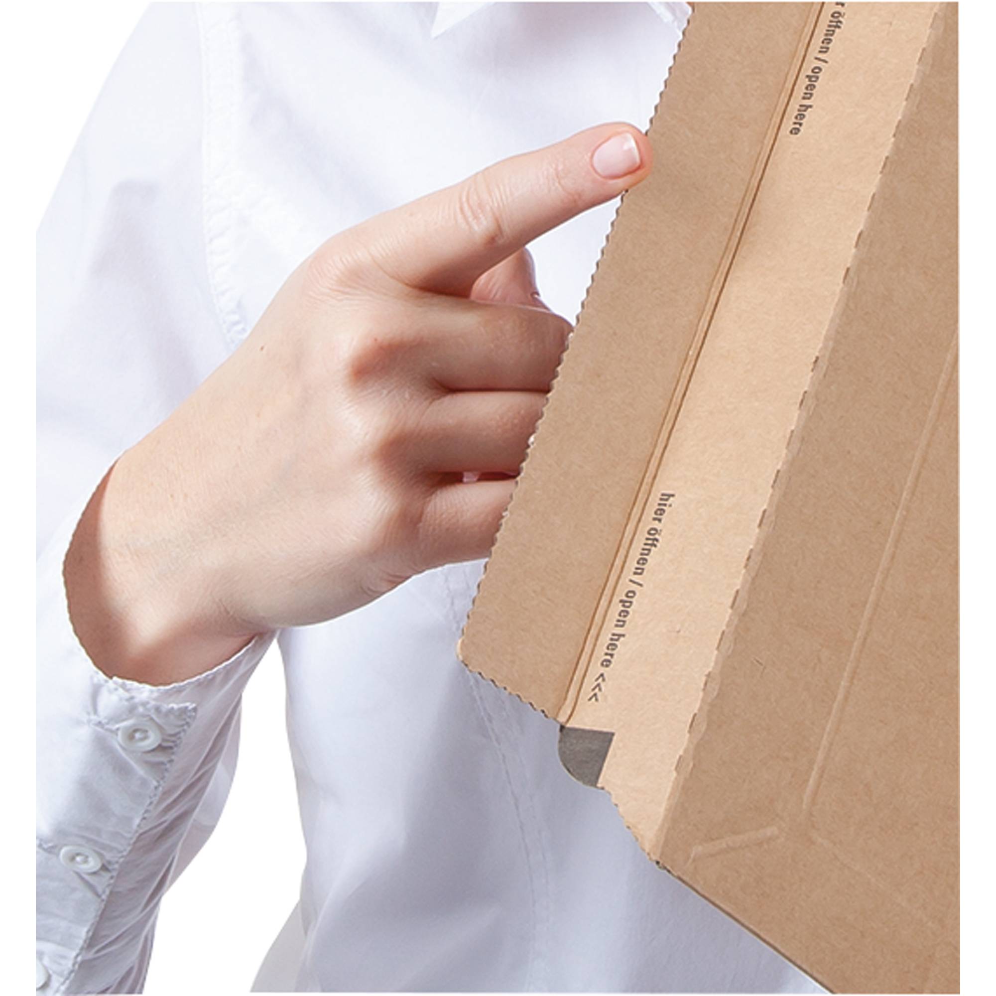 ColomPac Versandhülse CP 072.08 10,8x10,8x108cm Wellpappe braun