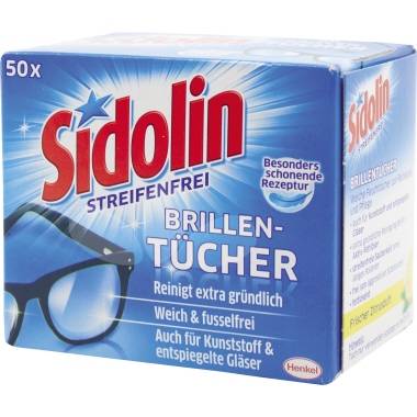 Sidolin Brillenputztuch 663429 50 St./Pack.