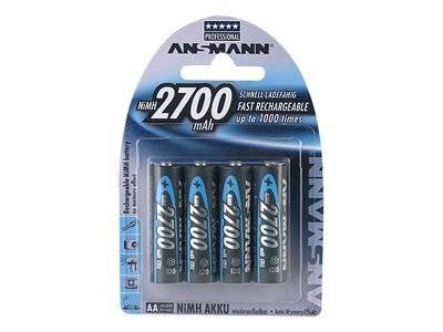 ANSMANN Energy Mignon - Batterie 4 x AA-Typ - NiMH - (wiederaufladbar)