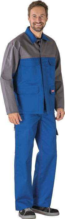 Schweißerschutz-Bundjacke Major Protect Gr.56 kornblau/grau