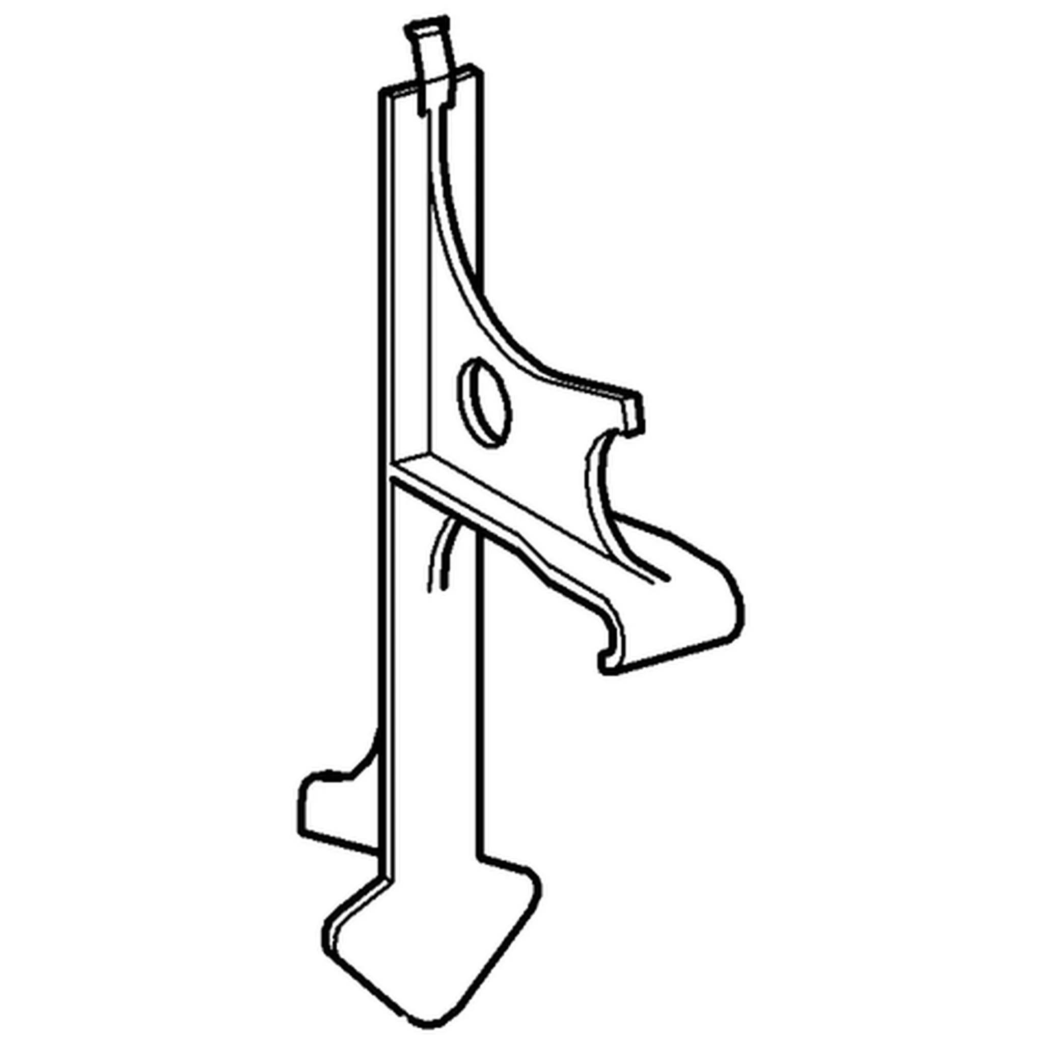 Grohe Bedienhebel Typ 43550 Ersatzteil für Sanitärarmaturen aus Kunststoff, 1 Stk.