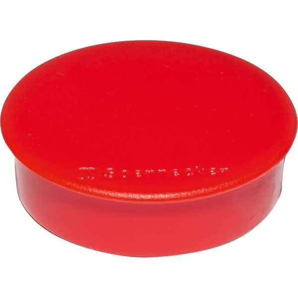 Magnet 4801 rund 32mm rot 10 Stück
