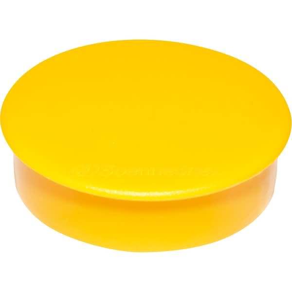 Magnet 4885 rund 38mm 2,5kg gelb 10 Stück