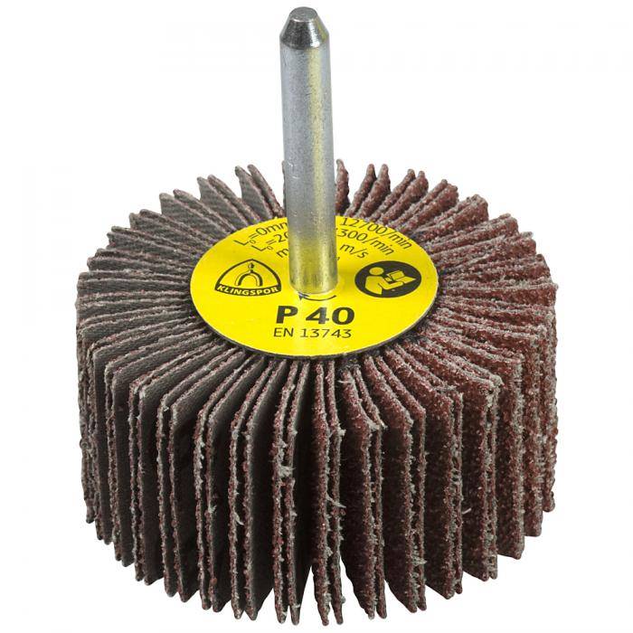 Schleifmopstift KM 613 - Durchmesser 20 mm - Korn 120 - Korund - VE 25 Stück - Preis per VE