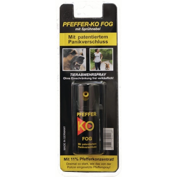 Tierabwehrspray PFEFFER-KO FOG 40 ml m.Gürtelclip Spraydose BALLISTOL Tierabwehrspray PFEFFER-KO FOG 40 ml m.Gürtelclip Spraydose BALLISTOL