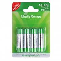 MediaRange - Batterie 4 x AA-Typ - NiMH - (wiederaufladbar)