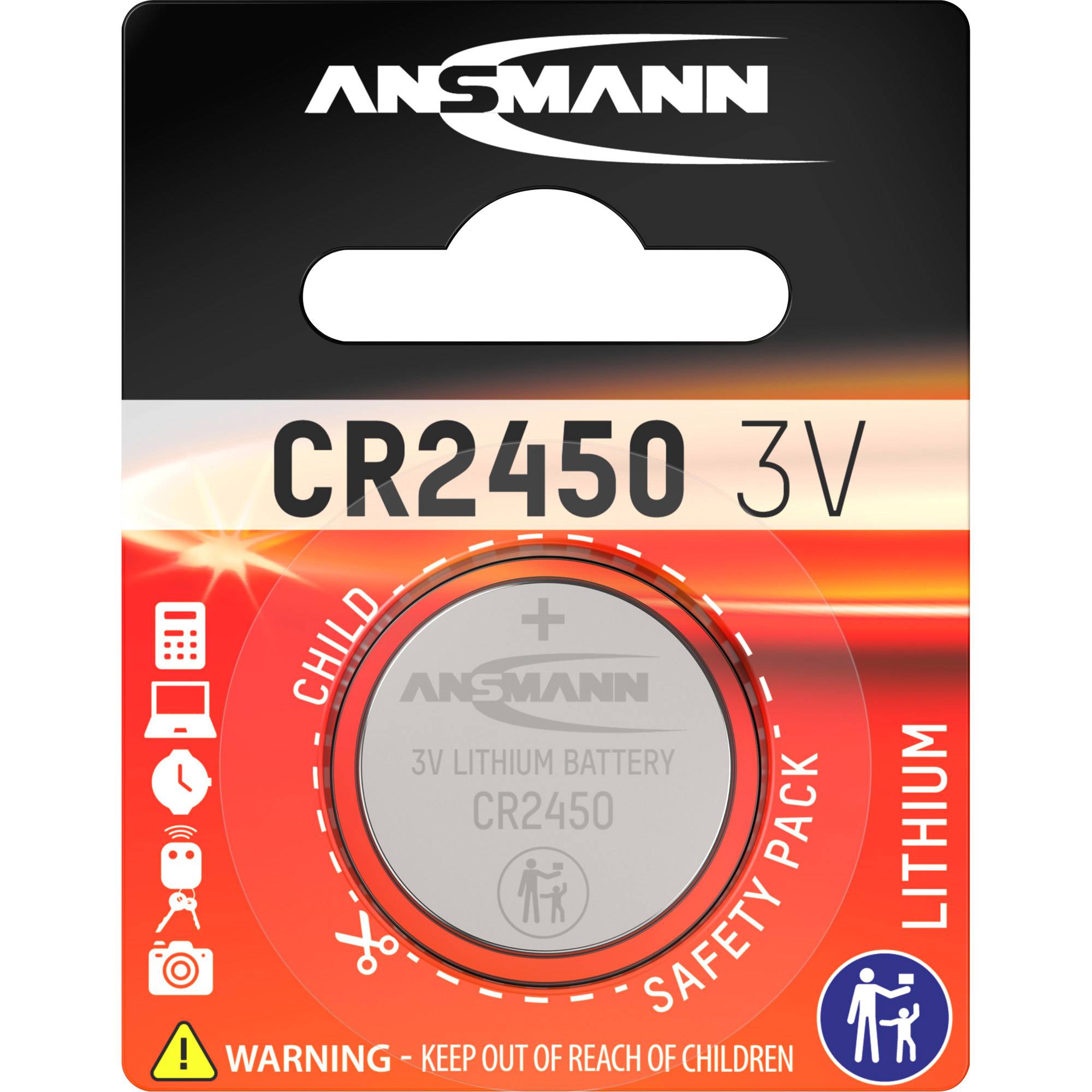 ANSMANN - Batterie CR2450 - Li