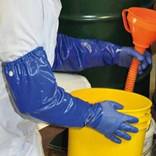 Best NSK-26 Gr.11 ( XL ) Handschuh Nitril, Baumwolle königsblau gerauht