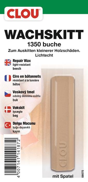 Wachskittstangen Farbe 1350 buche 15g Bl.CLOU