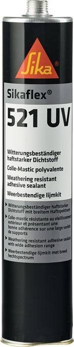 PU Hybrid Dichtstoff Sikaflex®-521 UV 300 ml schwarz Kartusche SIKA