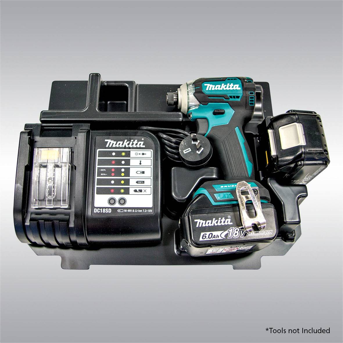 Makita Einsatz für Tragetasche - für Makita DDF487RFE3 - DTD172RTJ