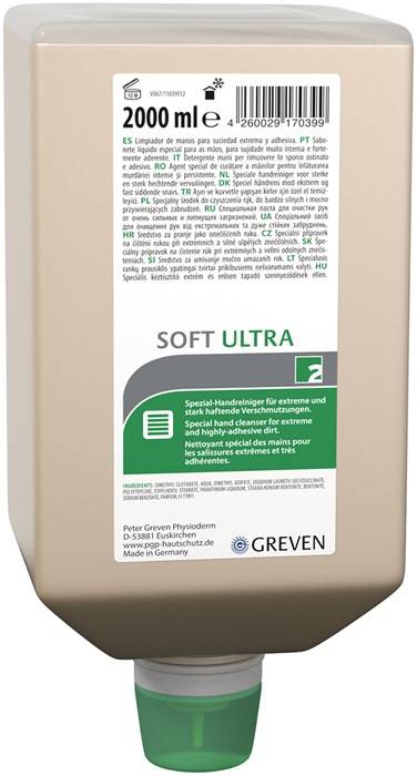 Spezialhandreinigung GREVEN® SOFT ULTRA 2l rückfettend GREVEN
