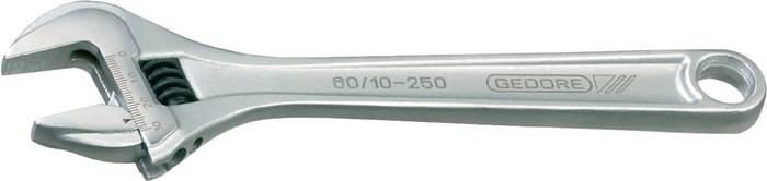 Rollgabelschlüssel 60 CP 6 max.20mm L.155mm m.Einstellskala GEDORE