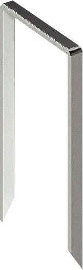 Flachdrahtklammer D Typ 53F/10 mm Vz a 600 StNovus