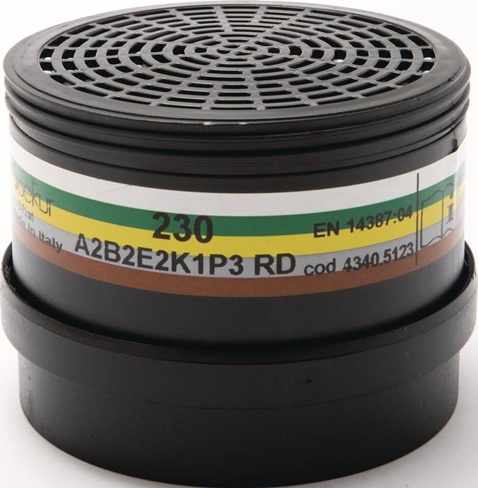 Mehrbereichskombifilter 230 A2B2E2K1-P3 f.2 St./Btl.EKASTU