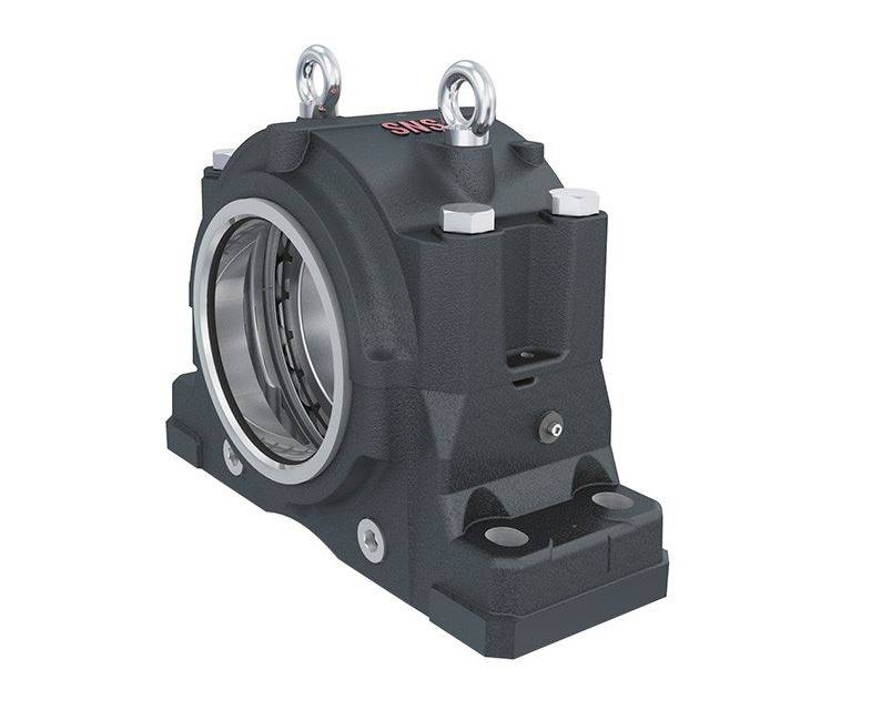SKF SY 505 M Stehlagergehäuse, mit langem Fuß
