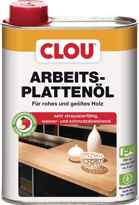 Arbeitsplattenöl farblos 250 ml Dose CLOU