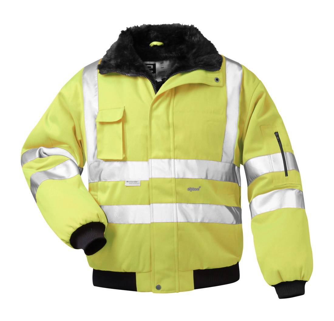 FRIEDRICH, Warnschutz - Pilotjacke, EN 471/3, EN 14058, EN 340, Gelb, Gr.XXXL