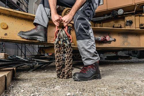 Haix Sicherheitsstiefel AIRPOWER® XR3 Größe 7 (41) schwarz / rot - 604102-7