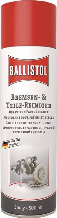 Bremsen- u.Teilereiniger acetonfrei 500ml Spraydose BALLISTOL