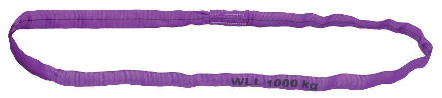 Rundschlinge, WLL 3000 kg, Polyester, Länge: 3 m, SF 7:1, EN 1495-2, Gelb