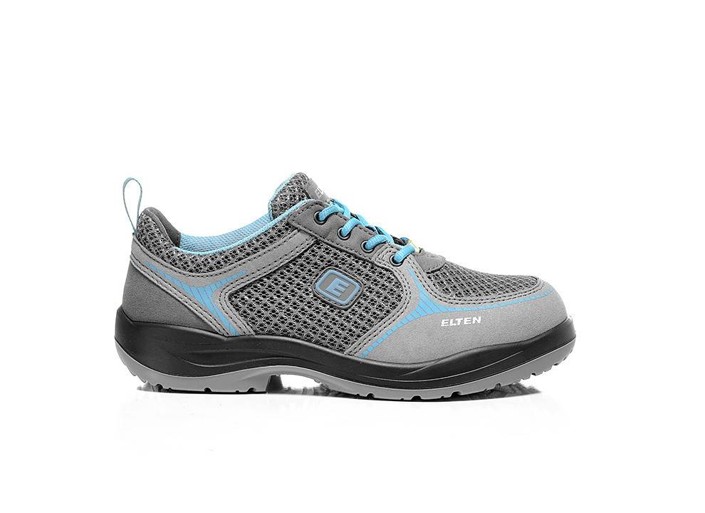 ELTEN 74720 Gr.40 MILA aqua Low ESD S1 Damen-Sicherheitshalbschuh