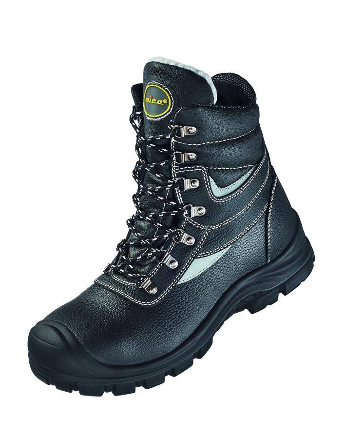 COSWIG ÜK 33407, Winter-Schnürstiefel WICA, EN ISO 20345 S3 SRC, Schwarz, Gr.40