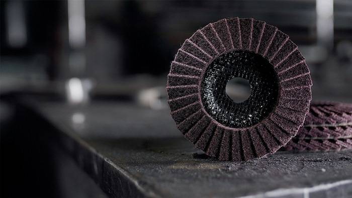 Fächerscheibe SMT 800 D.115mm K.medium 12Grad gewölbt INOX NK KLINGSPOR