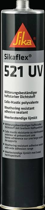PU Hybrid Dichtstoff Sikaflex®-521 UV 300 ml hellgrau Kartusche SIKA