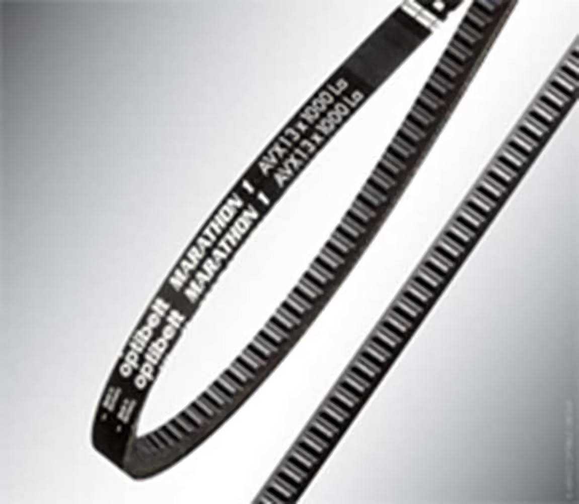 optibelt MARATHON X AVX 10 x 1235 Keilriemen - flankenoffen, verzahnt