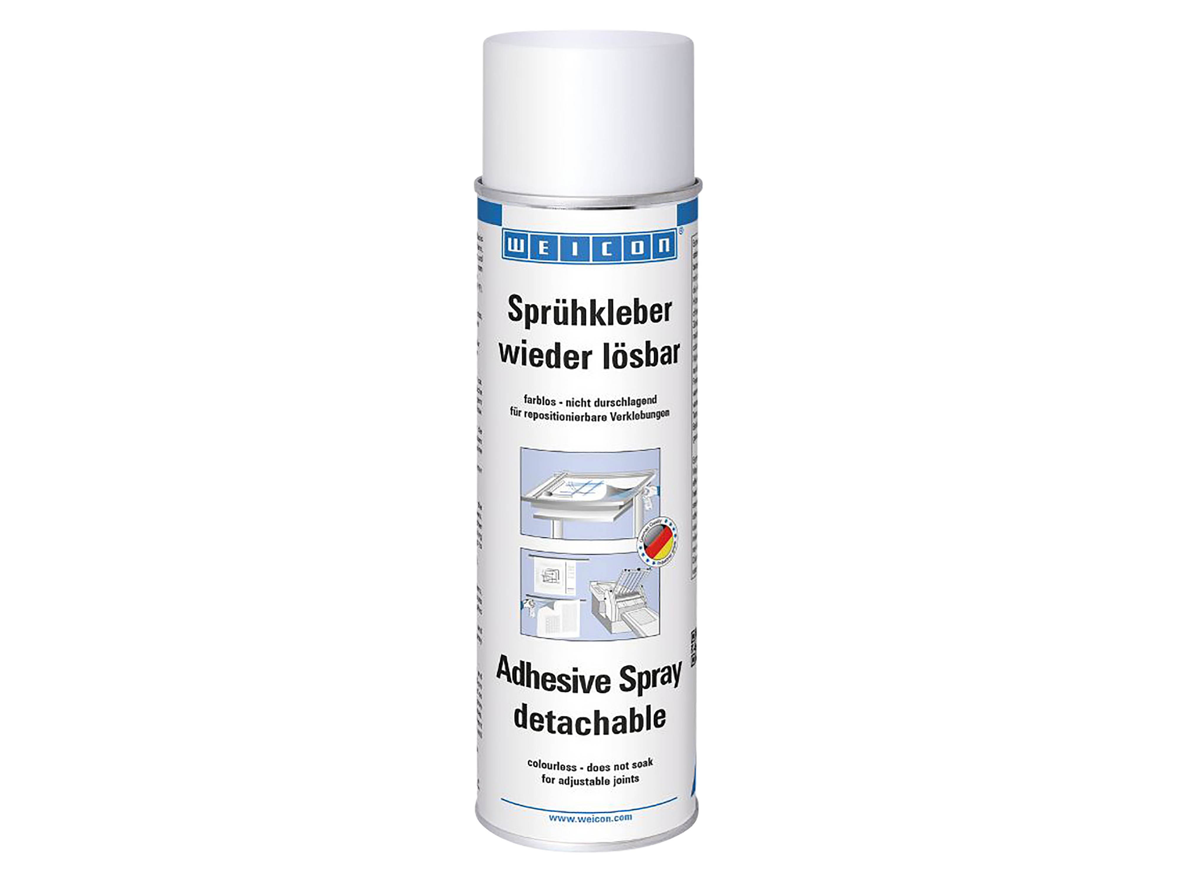 WEICON Sprühkleber, wieder lösbar, 10024663, 500 ml