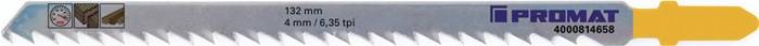 Stichsägeblatt Gesamt-L.132mm Zahnt.4mm S.1,27mm HCS 5 St./Karte PROMAT